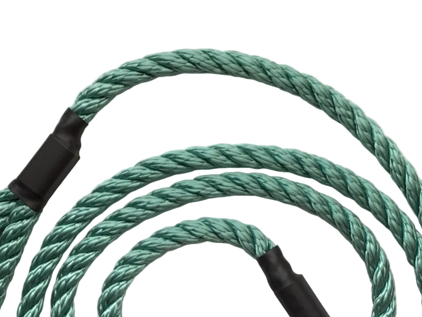 Handmade Double/ Brace Gundog Rope Clip Lead With Swivel