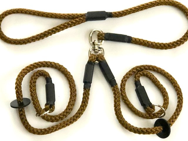 Double Slip Lead Braid With Swivel  (2 sizes)