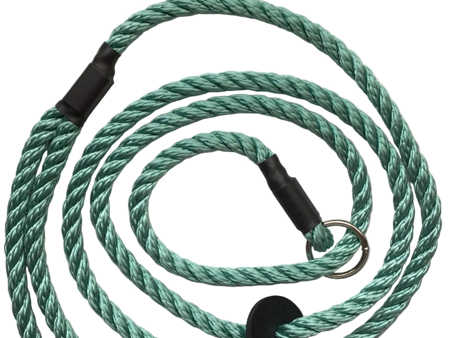 Handmade Double/ Brace 8 mm Rope Slip Lead With Anti Tangle Swivel