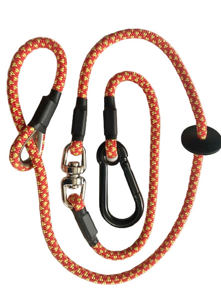 Marine Braid 8mm X 1.2m Anti-tangle Trialing / Working Leads, Hands free